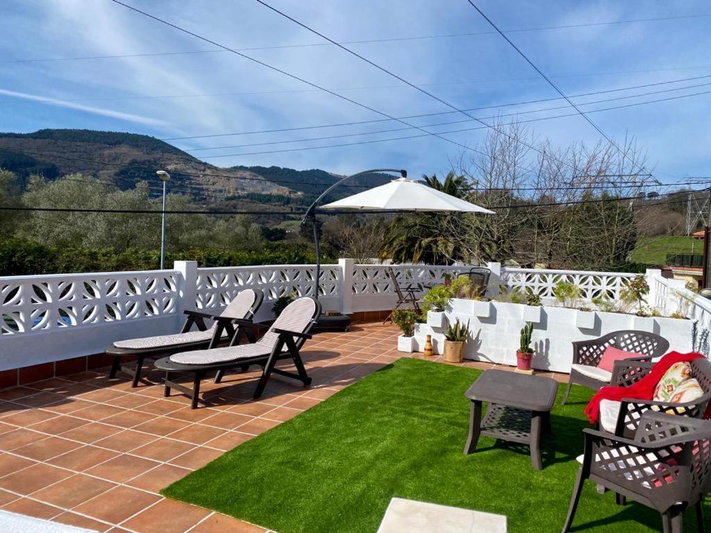 Bilbo Near Atico Rural Con Terraza Lägenhet Basauri Exteriör bild